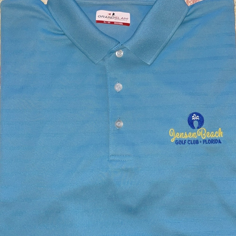 Grand Slam Performance Jensen Beach Golf Club/Florida Polo Shirt